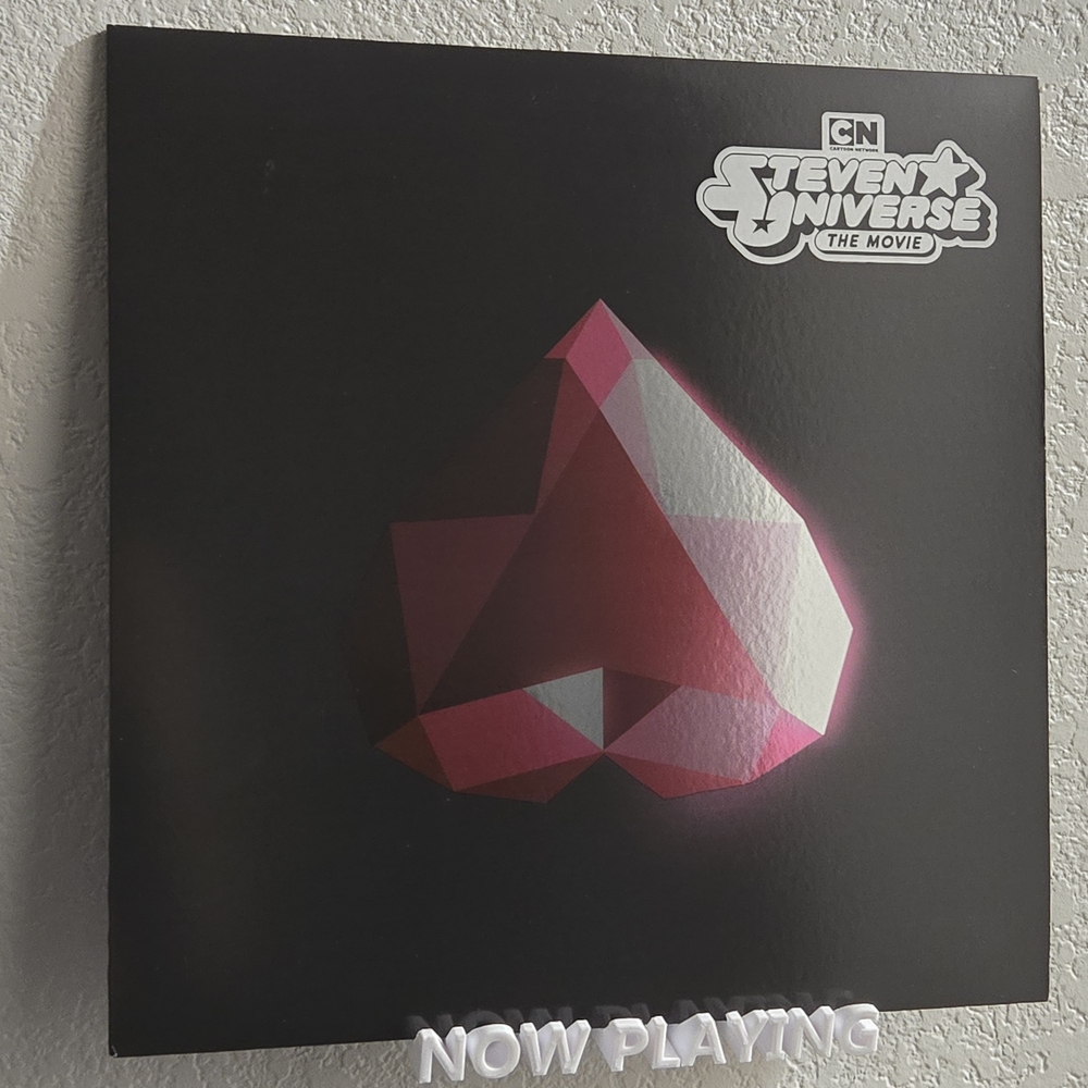 Steven Universe: The Movie Soundtrack Black Vinyl Record